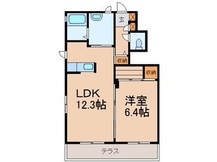 シャーメゾンラシュレの物件間取画像